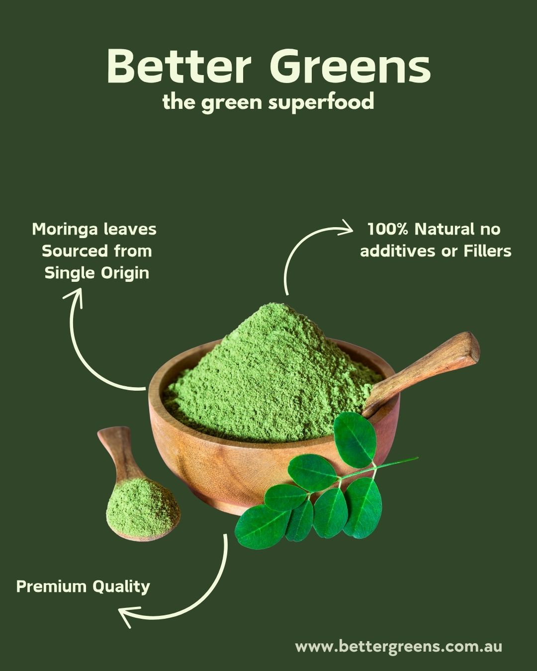 Organic Moringa Powder