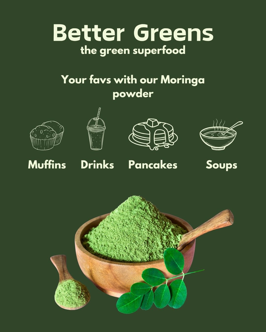 Organic Moringa Powder